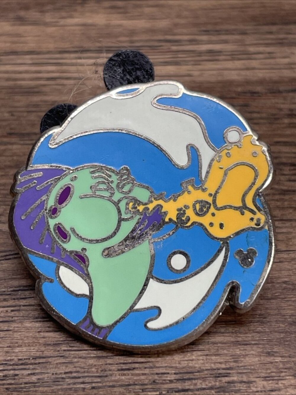 Disney’s The Little Mermaid Fishes Band Hidden Mickey Pin Kg JD